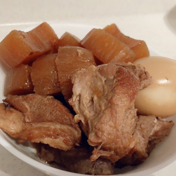 豚と大根の煮物